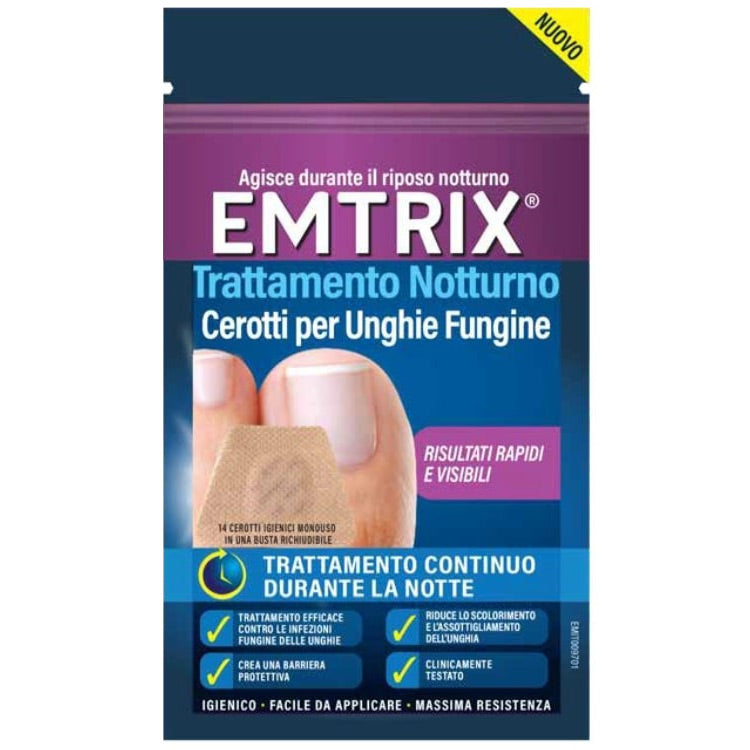 Trattamento Notturno Cerotti per Unghie Fungine (14 Pezzi)