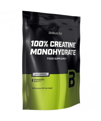 100% Creatine Monohydrate Bag (500g) Bestbody.it