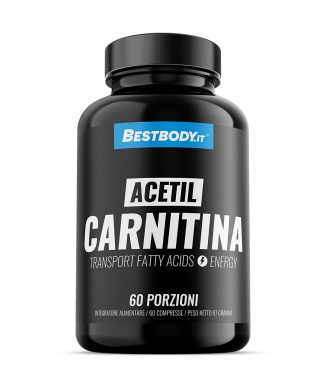 Acetil Carnitina 1000mg (60cpr) Bestbody.it