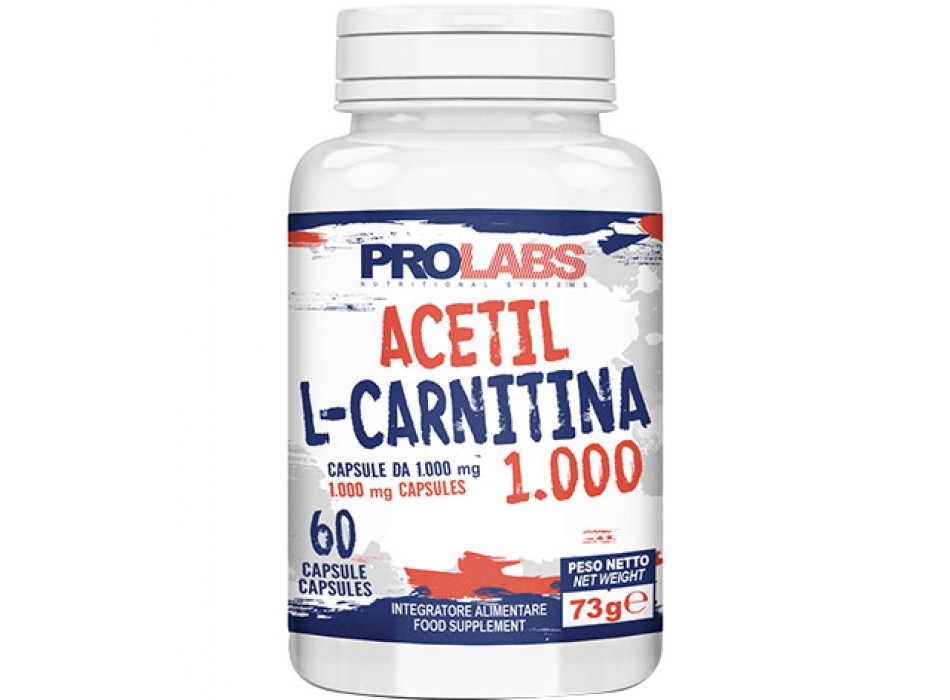 Acetil L-Carnitina 1000mg (60cps)