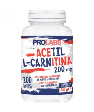 Acetil L-Carnitina 200mg (200cps) Bestbody.it