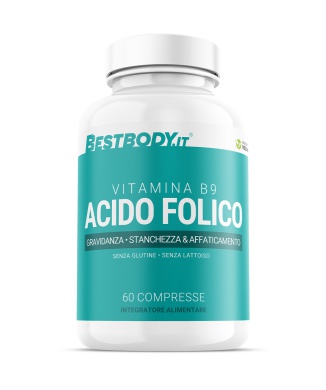 Acido Folico 400µg (60cpr) Bestbody.it