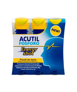Acutil Fosforo Energy Shot 3X60ml Bestbody.it
