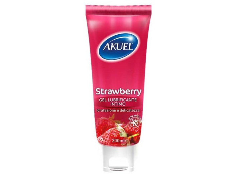 Akuel Gel Lubrificante Intimo Strawberry 200ml Bestbody.it