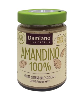 Amandino 100% Crema di Mandorle Sgusciate (275g) Bestbody.it