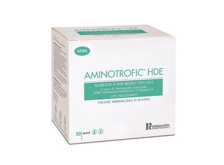 Aminotrofic HDE Alimento Dietetico Destinato Ai Fini Medici Speciali 30 Bustine 6,5g Bestbody.it