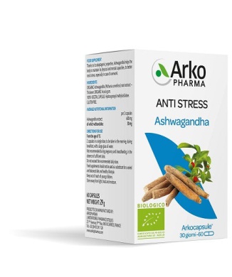 Arkopharma Anti Stress Ashwagandha Bio 60 Capsule Bestbody.it