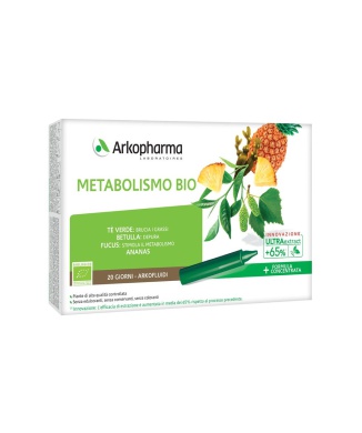 Arkopharma Arkofluidi Metabolismo Bio 20 Fiale Bestbody.it