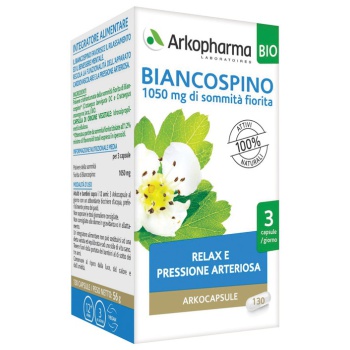 Arkopharma Biancospino Bio 130 Capsule Bestbody.it