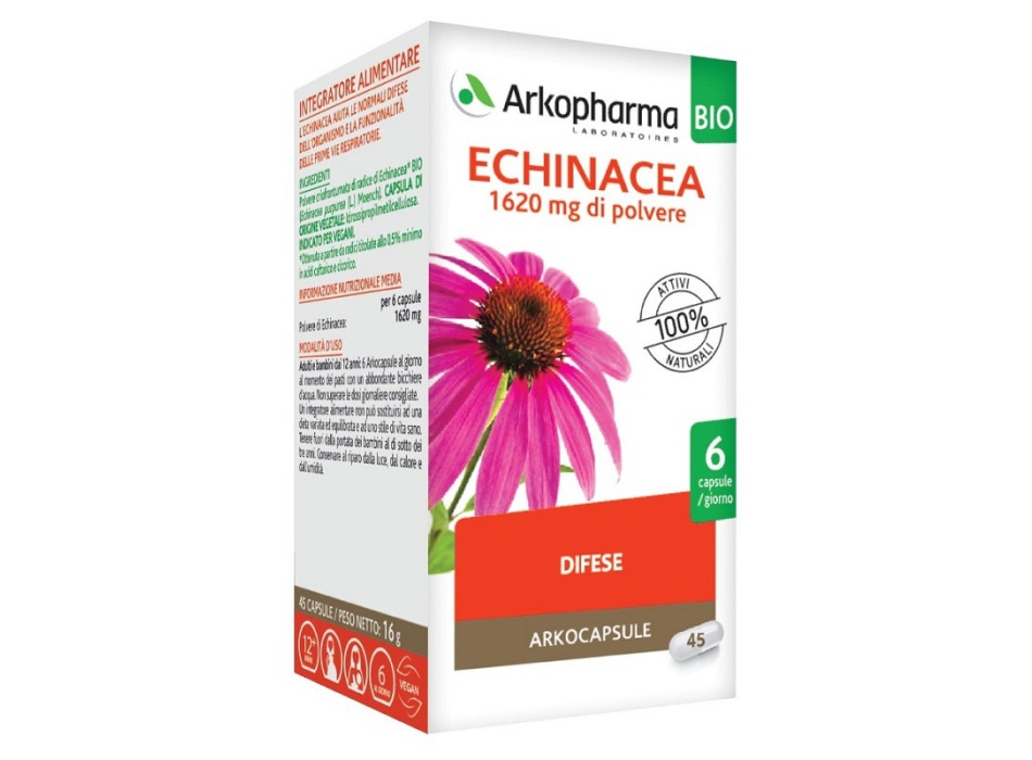 Arkopharma Echinacea 45 Capsule Bio Bestbody.it