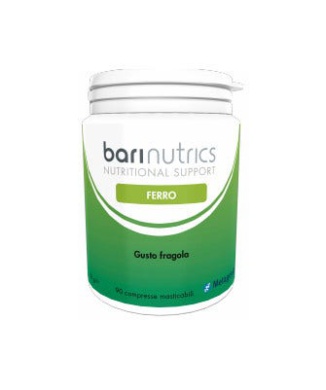 Barinutrics Ferro Fragola 90 Compresse Bestbody.it