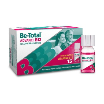 Be-Total Advance B12 Integratore Alimentare Vitamina B12 Vitamina B Zinco 15 Flaconcini Bestbody.it