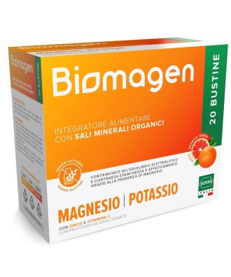 Biomagen Sali Minerali Magnesio Potassio 20 Bustine Bestbody.it