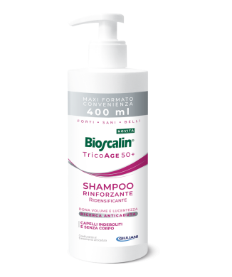 Bioscalin Tricoage Shampoo Rinforzante Ridensificante 400ml Bestbody.it