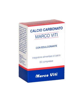 Calcio Carbonato Viti 60 Compresse Bestbody.it