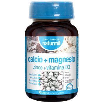 Calcio + Magnesio + Zinco + Vitamina D3 (90cpr) Bestbody.it