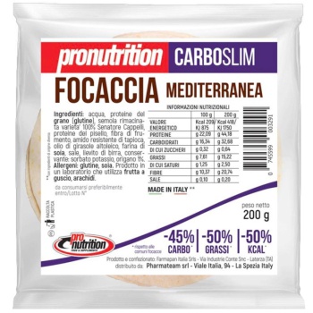 Carboslim Focaccia Low carb (200g) Bestbody.it