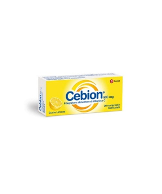 Cebion Masticabile Limone Vitamina C 20 Compresse Bestbody.it