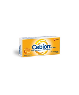 Cebion Vitamina C Masticabile 500mg Arancia 20 Compresse Bestbody.it
