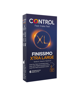 Control Preservativi Finissimo Original Xl 6 Pezzi Bestbody.it