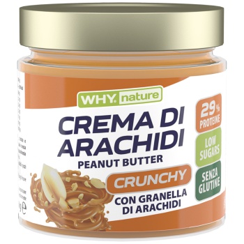Crema di Arachidi Crunchy (350g) Bestbody.it