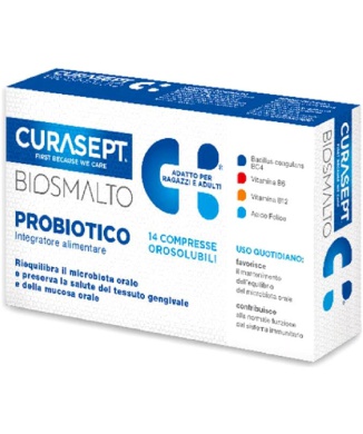 Curasept Biosmalto Probiotico 14 Compresse Bestbody.it