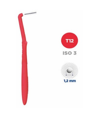 Curasept Proxi Angle Scovolino T12 Rosso 5 Pezzi 1,2mm Bestbody.it