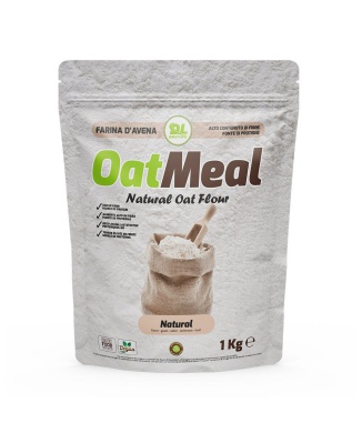 Daily Life OatMeal Natural Flour 1kg Bestbody.it