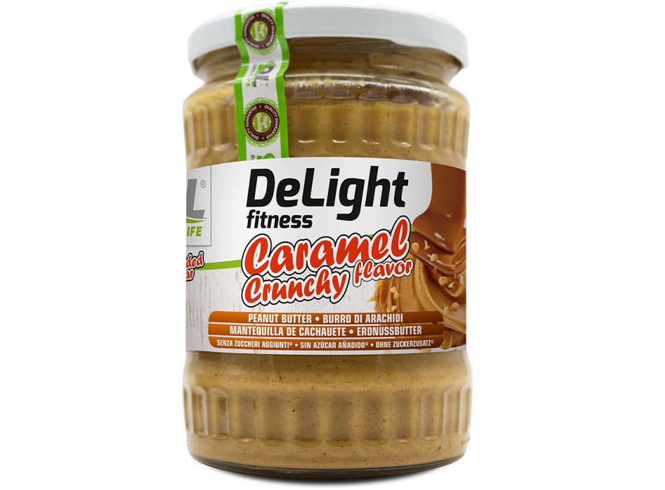 Delight Fitness Caramel Crunchy (510g) Bestbody.it