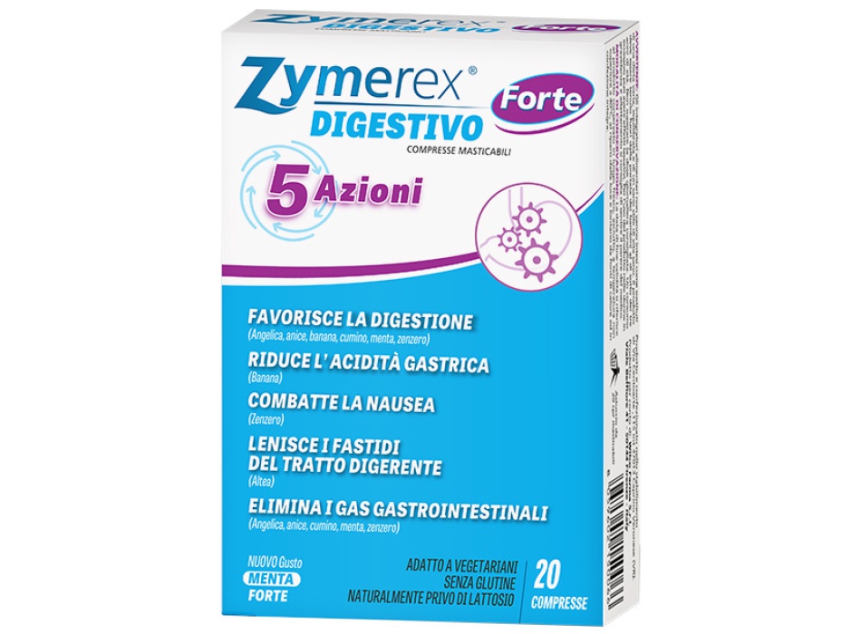 Digestivo Forte 5 Azioni (20cpr) Bestbody.it