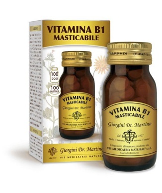 Dr. Giorgini Vitamina B1 Masticabile 100 Pastiglie Bestbody.it