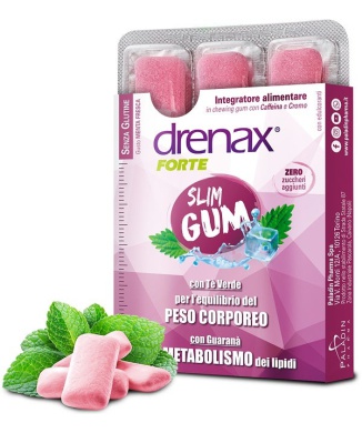 Drenax Forte Slim Gum 9 Chewing Gum Bestbody.it