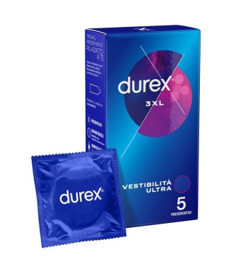 Durex Settebello 3XL 5 Preservativi Bestbody.it