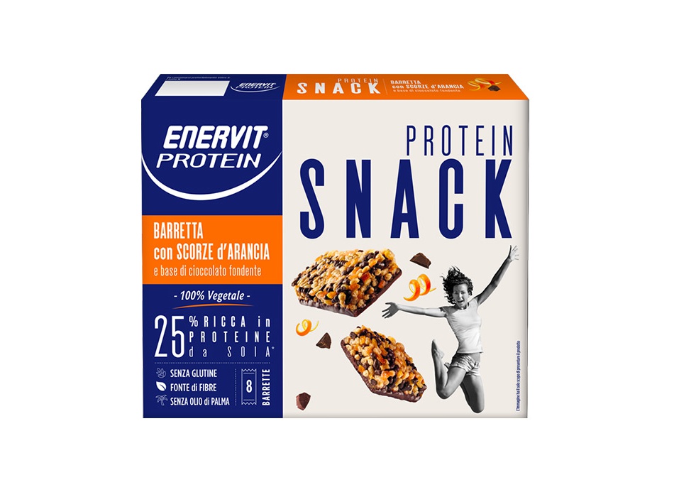Enervit Protein - Wonder Snack Arancia & Cioccolato (8x25g) Bestbody.it