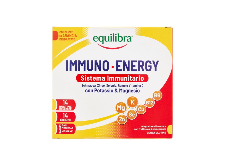 Equilibra Immuno Energy Potassio E Magnesio 14 Bustine Bestbody.it