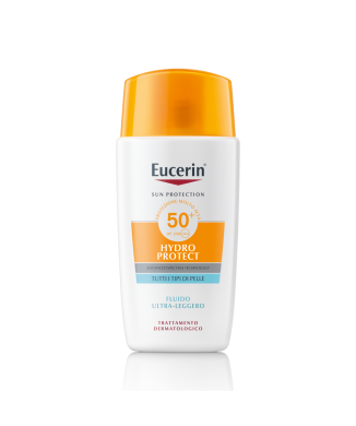 Eucerin Sun Face Hydro Protect Fluido Ultra-leggero SPF 50+ sun fluid Bestbody.it