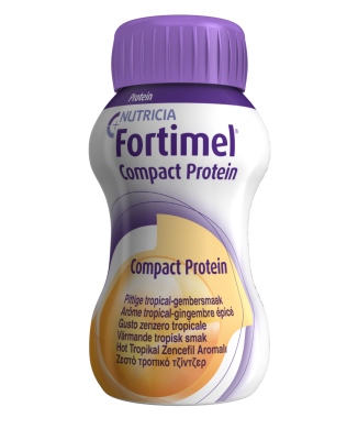 Fortimel Compact Protein Gusto Zenzero Tropicale 4 Bottigliette Bestbody.it