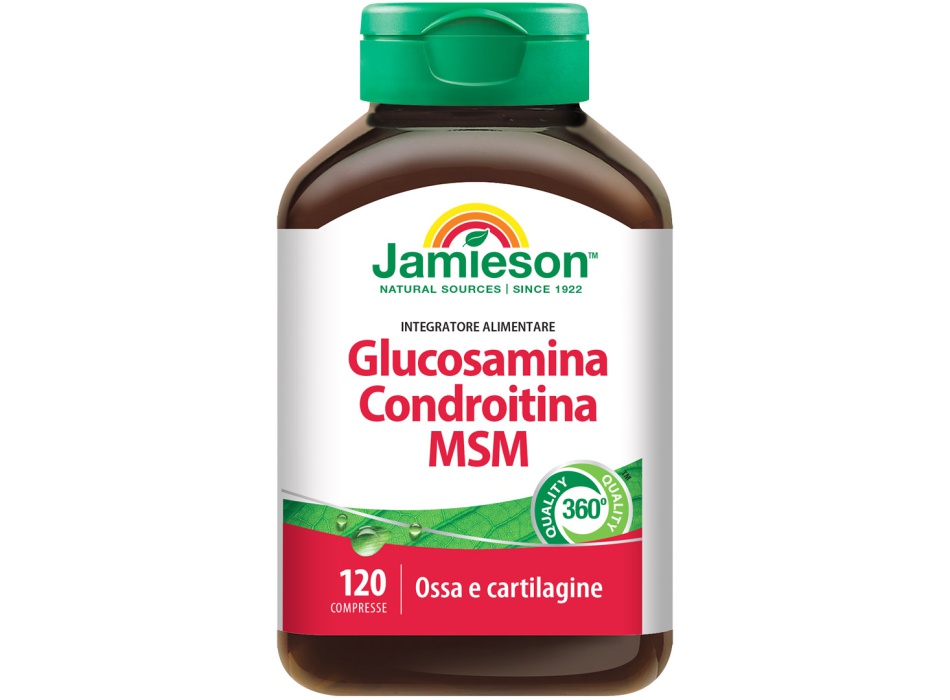 Glucosamina Condroitina MSM (120cps) Bestbody.it