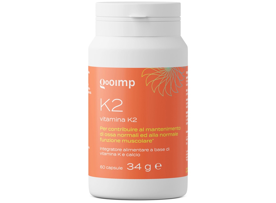 Gooimp K2 Vitamina K 60 Capsule Bestbody.it