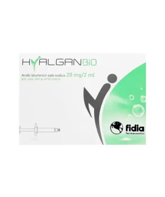 HyalganBio Siringa Intra-Articolare Acido Ialuronico 20 mg 2 ml 5 Pezzi Bestbody.it