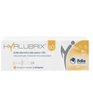 Hyalubrix Siringa Intra-Articolare 60mg Acido Ialuronico 1,5% 4ml Bestbody.it