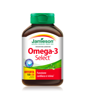 Jamieson Omega 3 Select 150+50 Softgels Bestbody.it