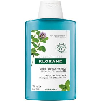 Klorane Shampoo Detox  Menta Acquatica Bio Detox Anti-Inquinamento 200ml Bestbody.it
