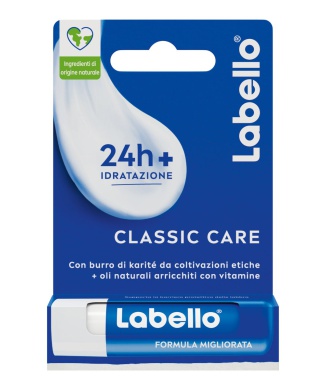 Labello Classico Care 24H Idratazione Fondente Sulle Labbra Stick 5,5ml Bestbody.it