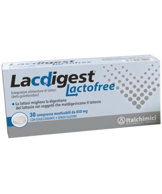 Lacdigest Lactofree 30 Compresse Masticabili Bestbody.it