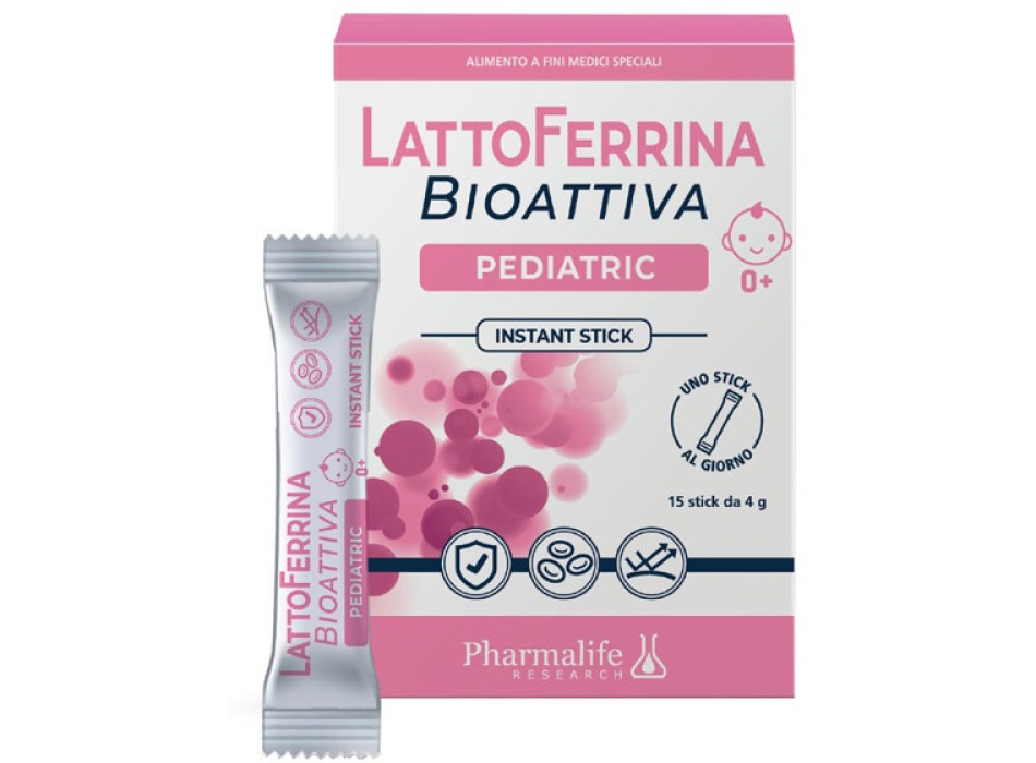 Lattoferrina Bioattiva Pediatric 0+ 15 Stick Bestbody.it