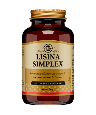 Lisina Simplex 50 Capsule Vegetali Bestbody.it