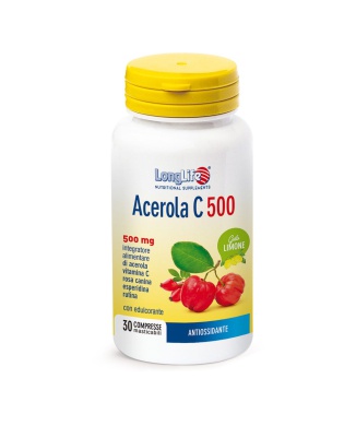 Longlife Acerola C 500 Limone 30 Compresse Bestbody.it