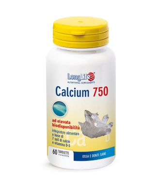 Longlife Calcium 750 60 Tavolette Bestbody.it