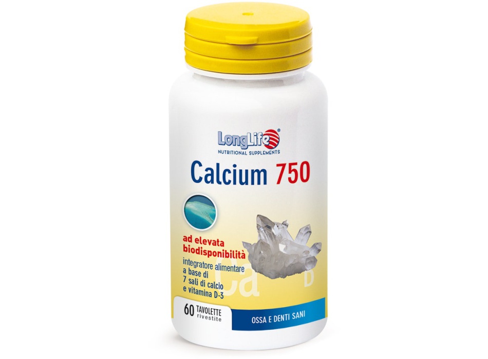 Longlife Calcium 750 60 Tavolette Bestbody.it